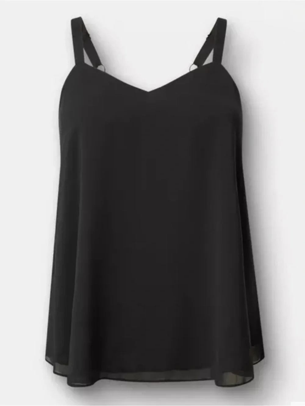 torrid Black V-Neck Spaghetti Strap Cami